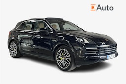 Musta Porsche Cayenne 2020 kuva 1.