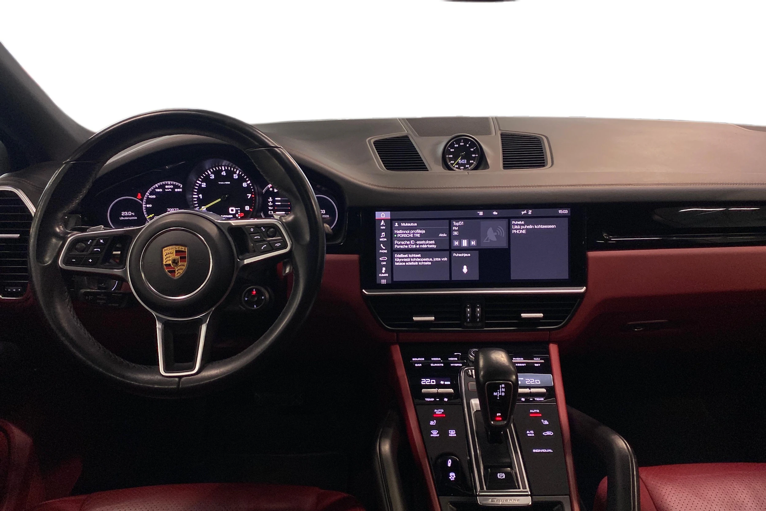 Harmaa Porsche Cayenne 2020 kuva 7.