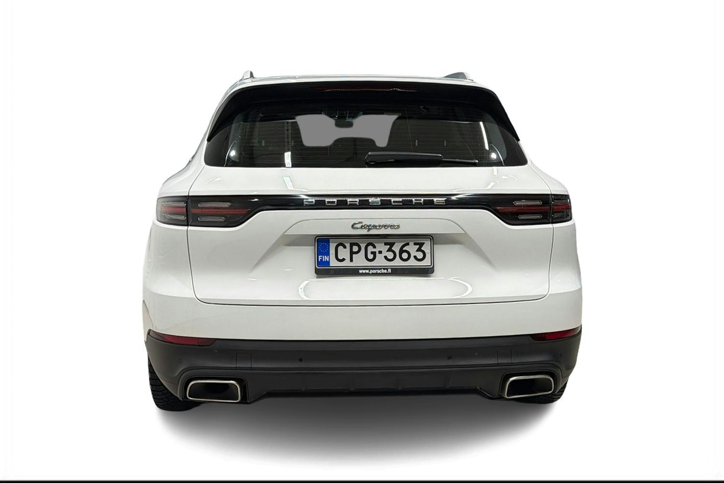 Valkoinen Porsche Cayenne 2021 kuva 3.