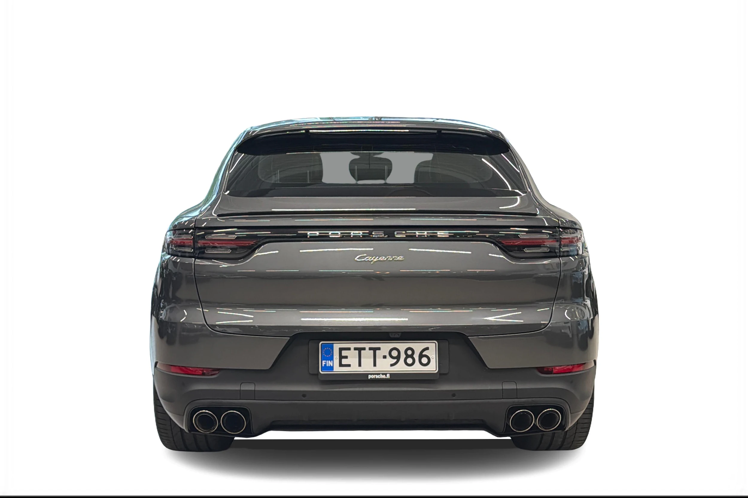 Harmaa Porsche Cayenne 2021 kuva 3.
