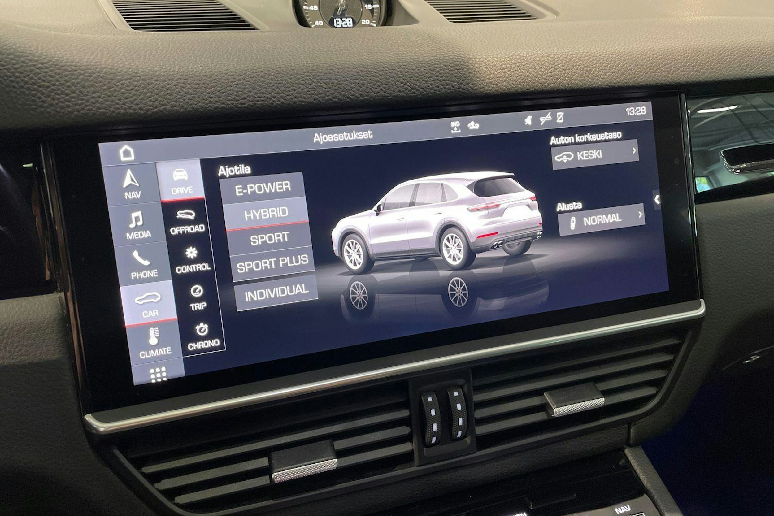 Valkoinen Porsche Cayenne 2021 kuva 11.