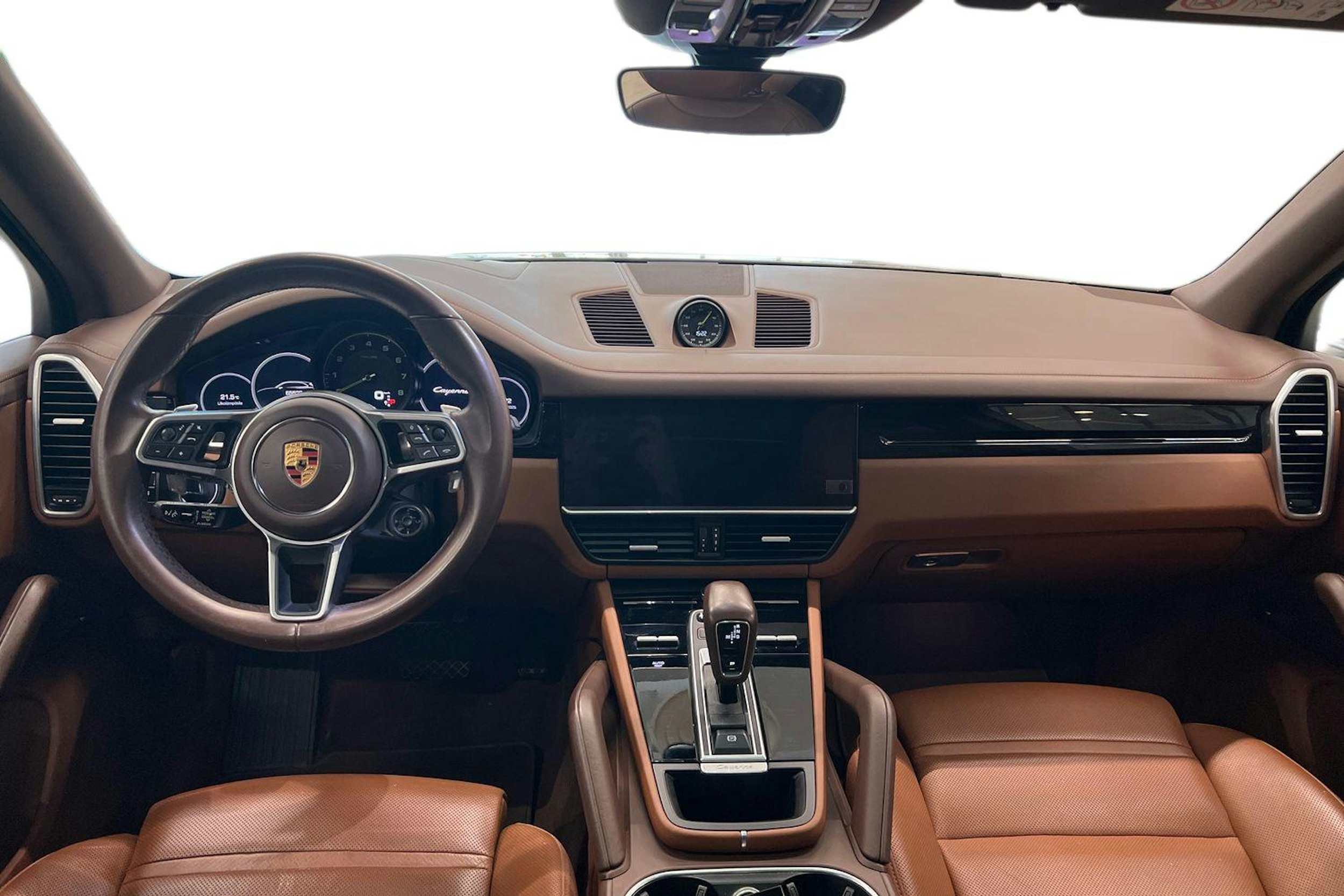 Ruskea (beige) Porsche Cayenne 2021 kuva 7.