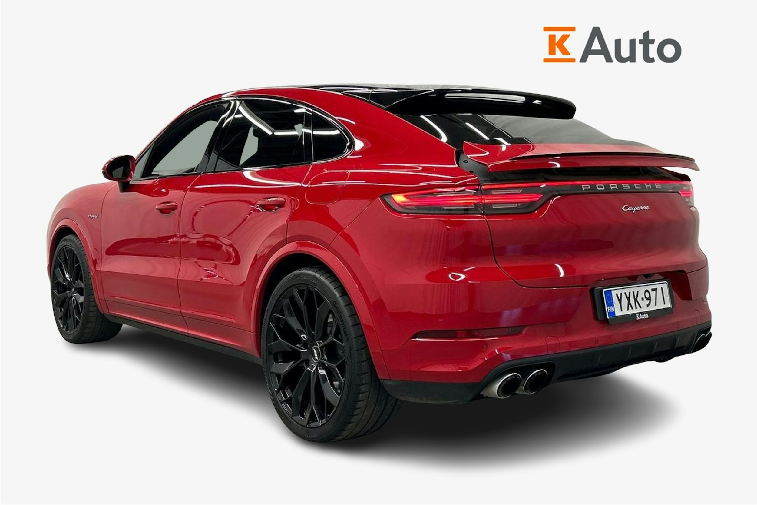 punainen Porsche Cayenne 2021 kuva 2.