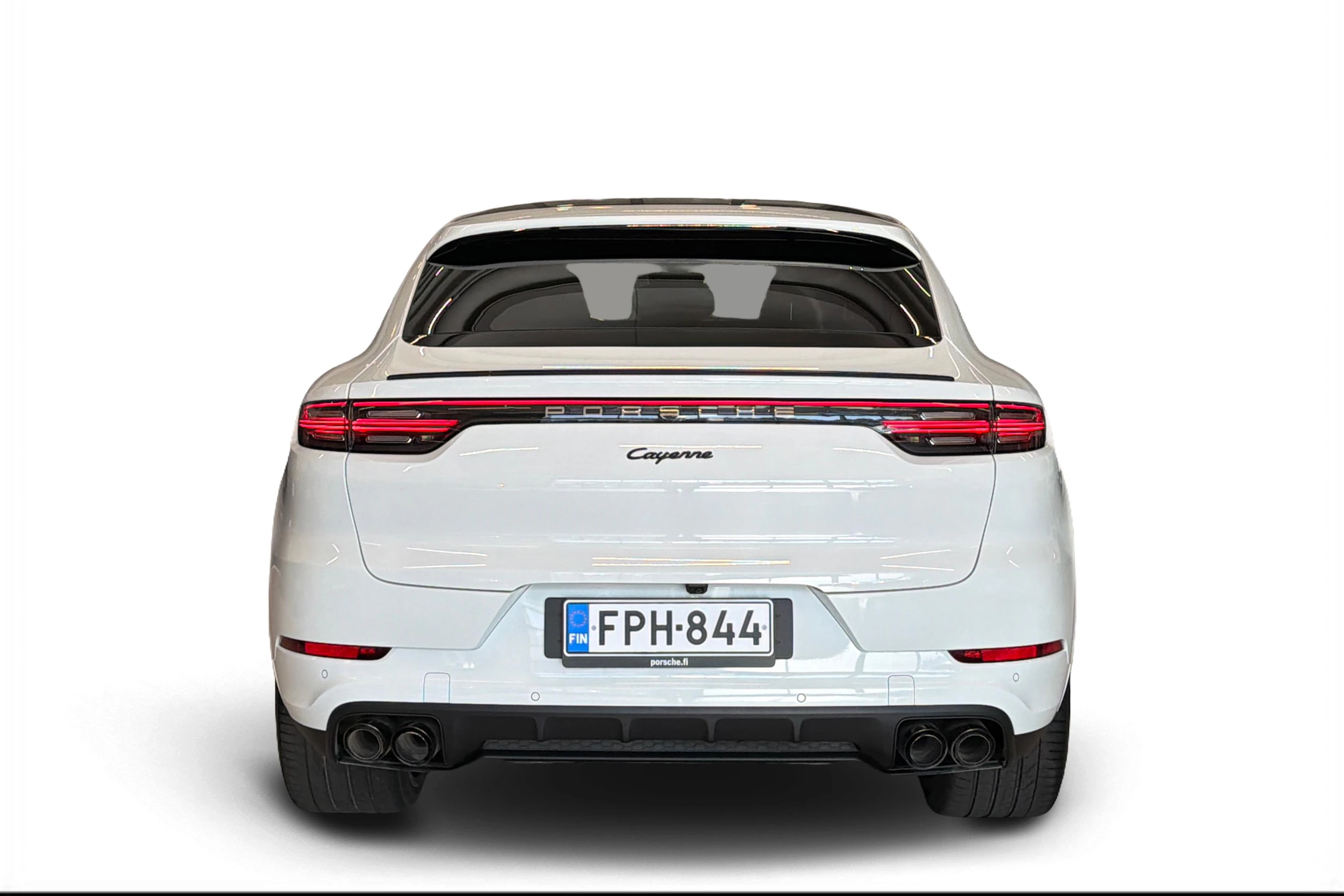 Valkoinen Porsche Cayenne 2022 kuva 3.