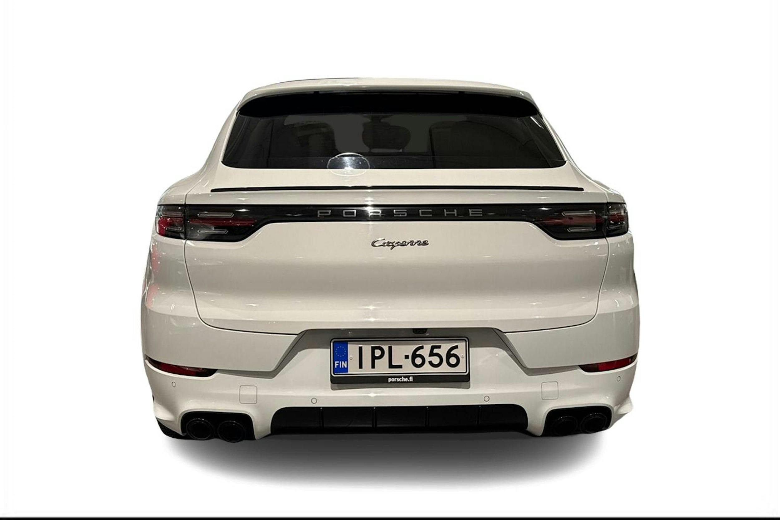 valkoinen Porsche Cayenne 2022 kuva 3.