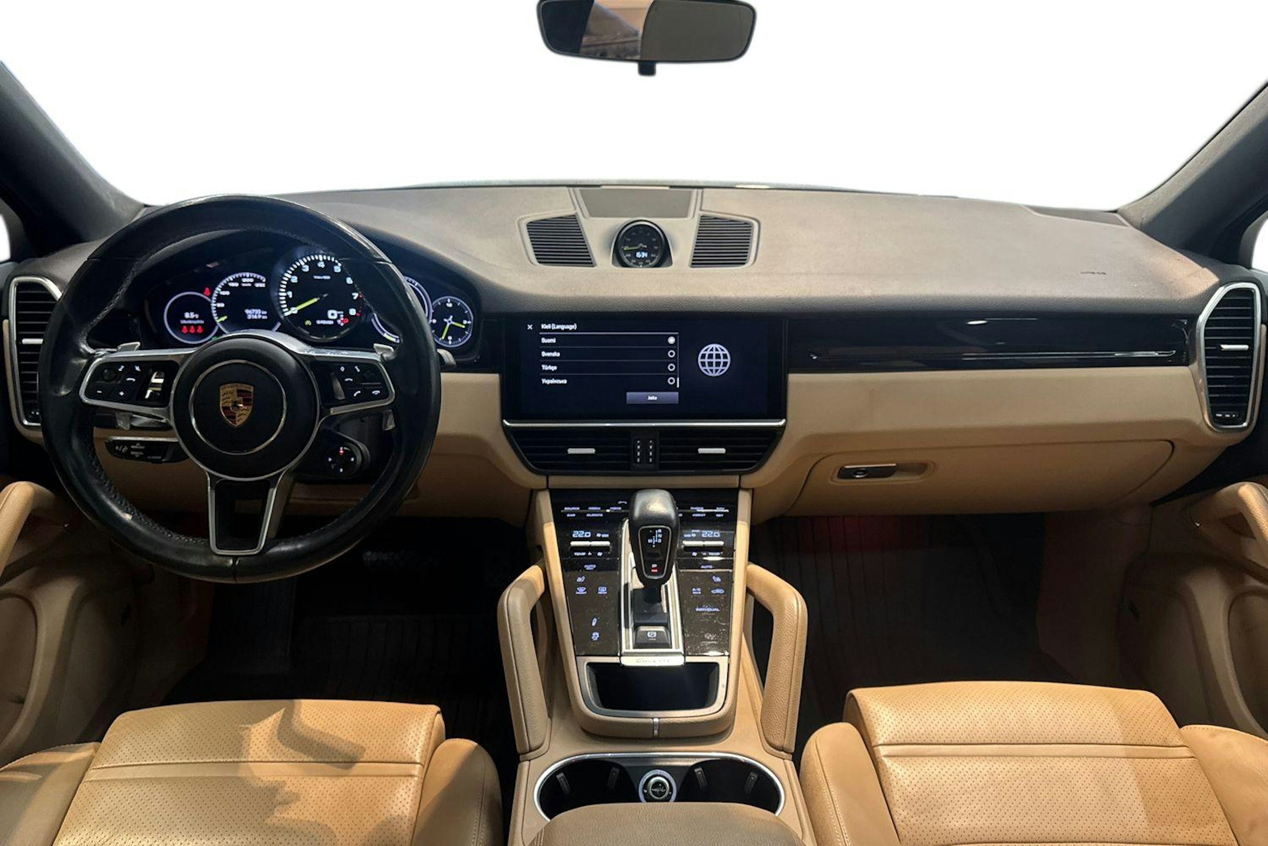 Ruskea (beige) Porsche Cayenne 2022 kuva 7.
