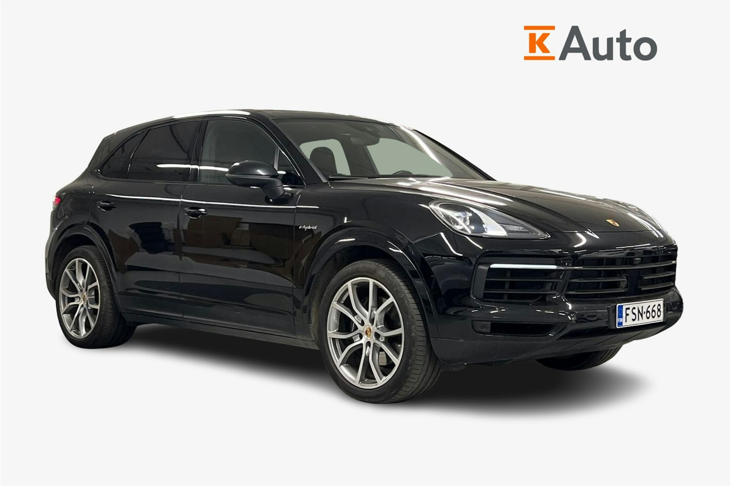 Musta Porsche Cayenne 2023 kuva 1.