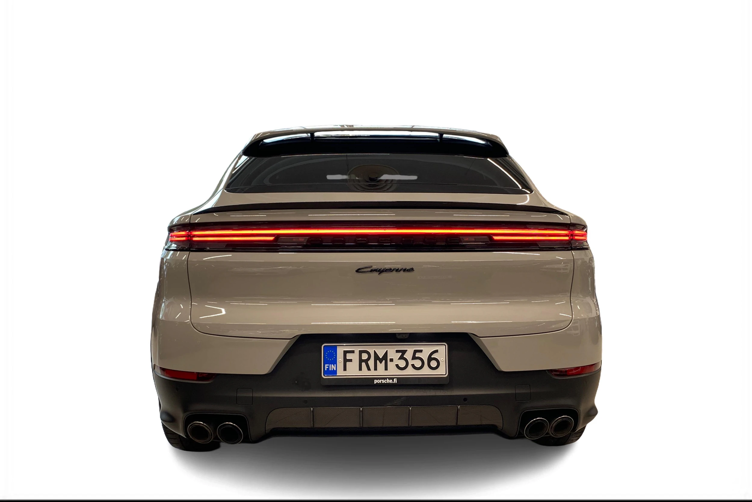 Harmaa Porsche Cayenne 2024 kuva 3.
