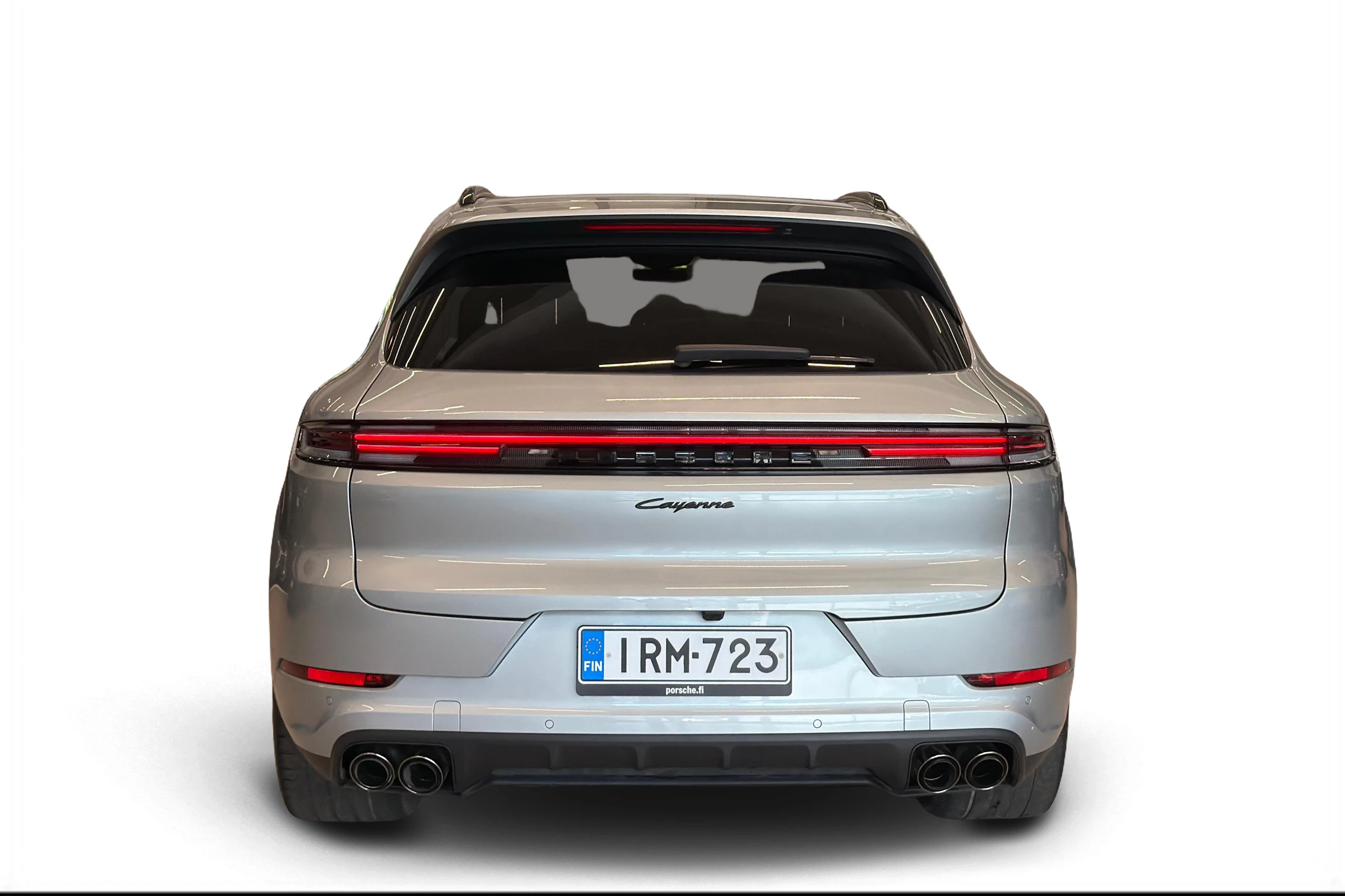 Harmaa Porsche Cayenne 2024 kuva 3.