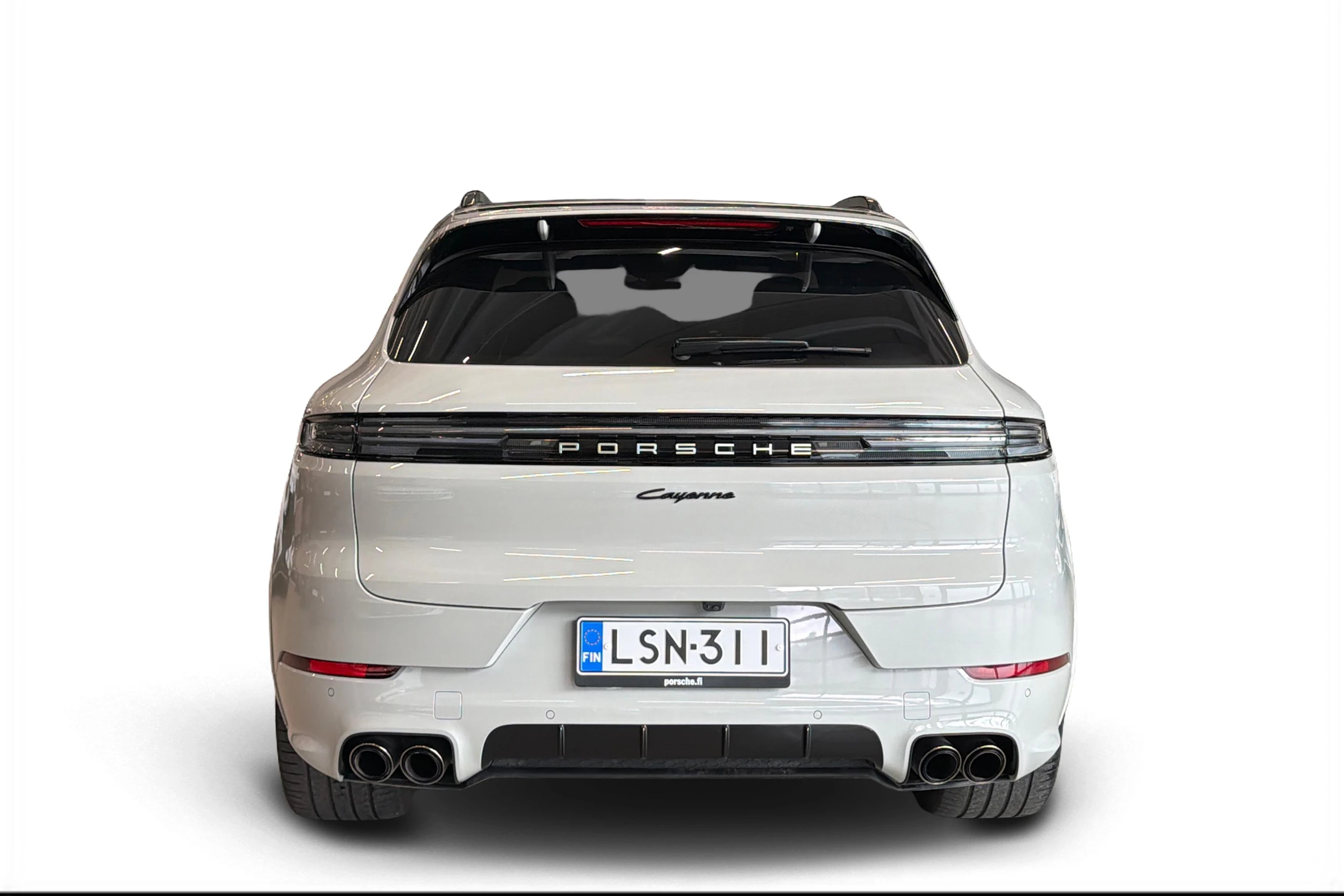 Harmaa Porsche Cayenne 2024 kuva 3.