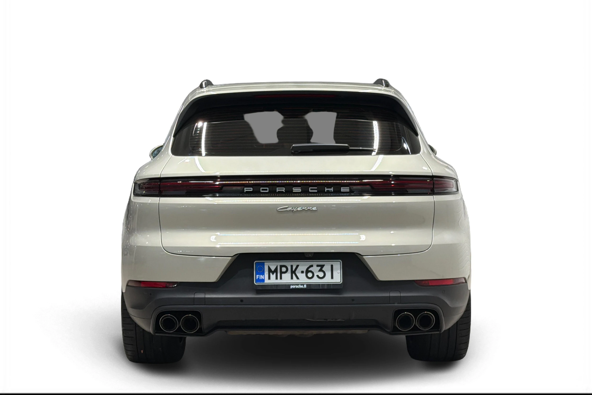 Harmaa Porsche Cayenne 2024 kuva 3.