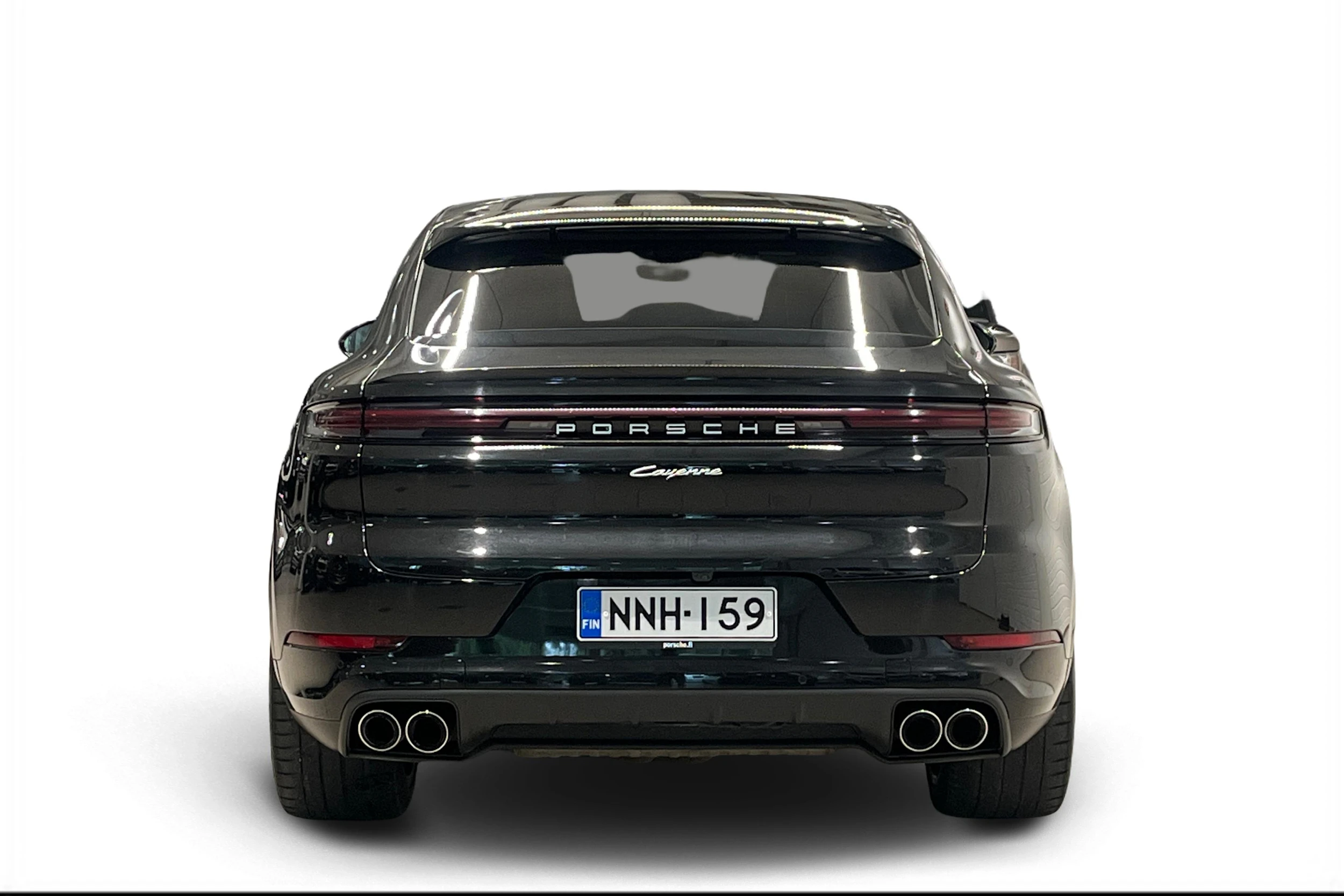 Musta Porsche Cayenne 2024 kuva 3.