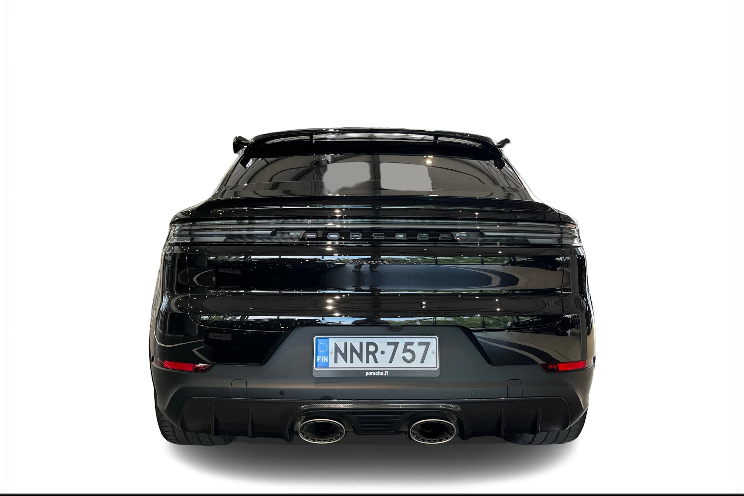 Musta Porsche Cayenne 2024 kuva 3.