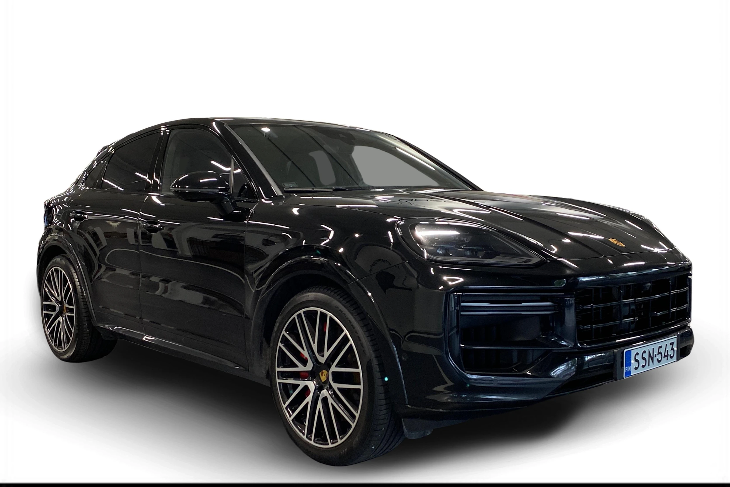 musta Porsche Cayenne 2024 kuva 1.