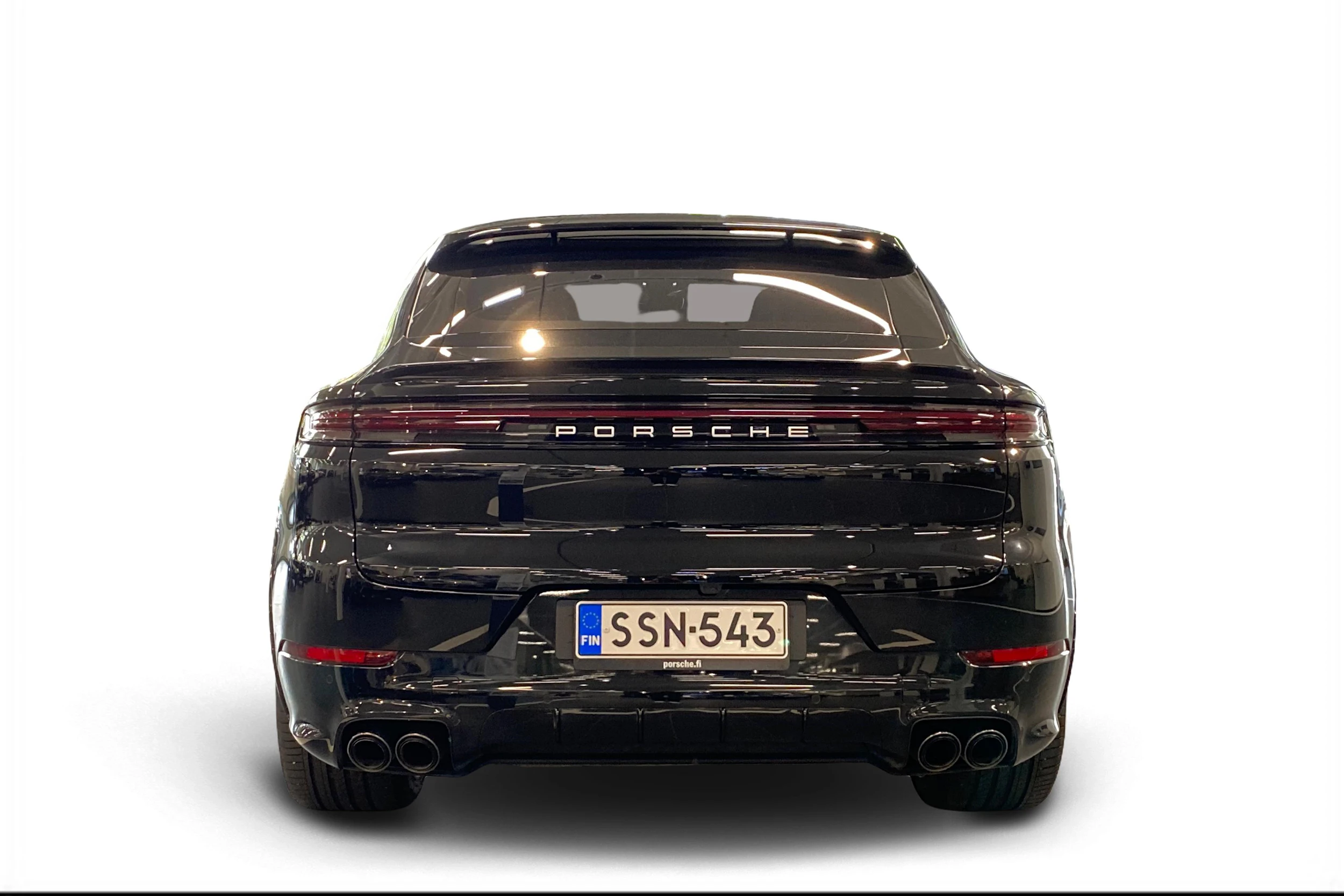 musta Porsche Cayenne 2024 kuva 3.