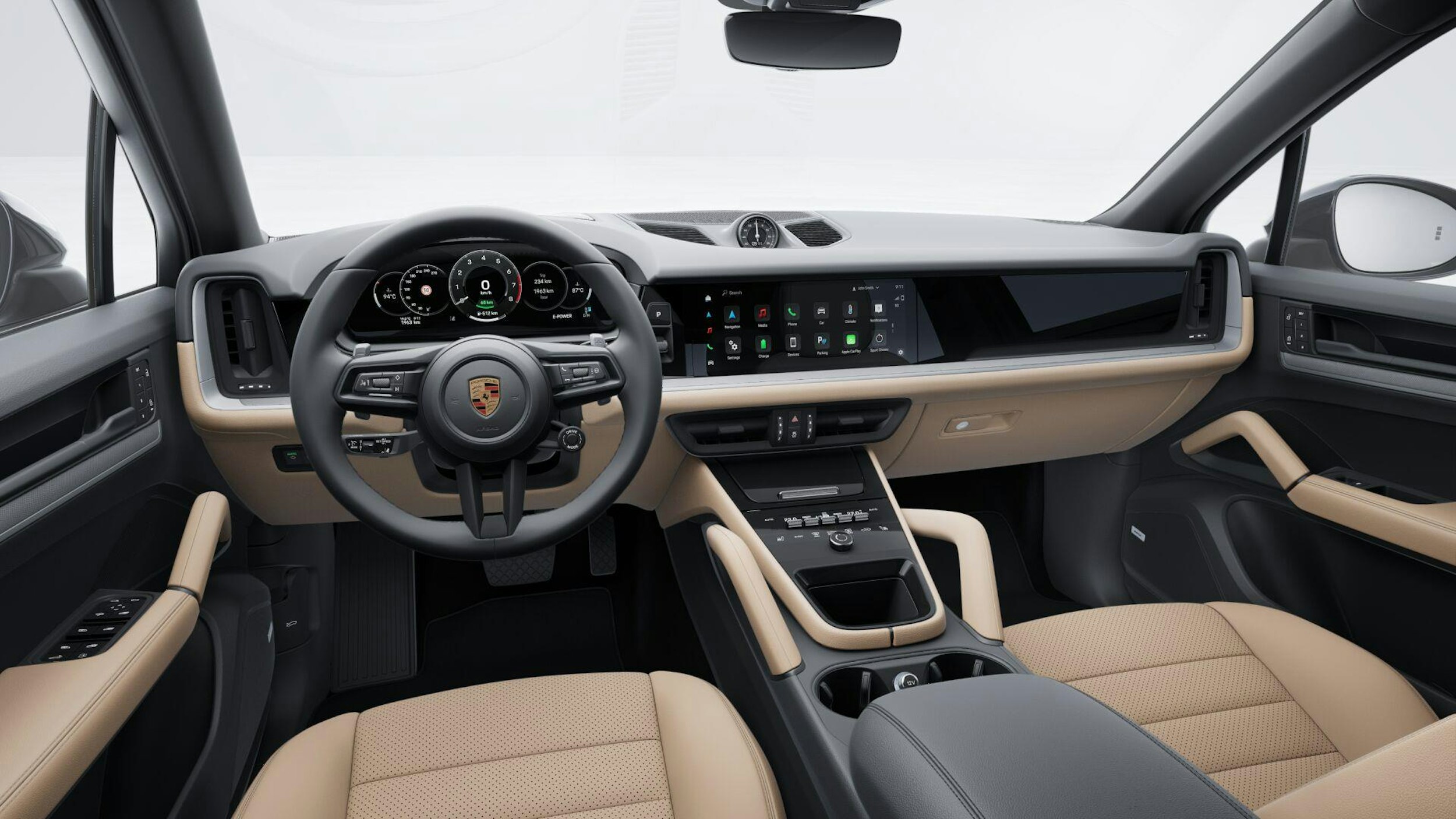 musta Porsche Cayenne 2025 kuva 5.