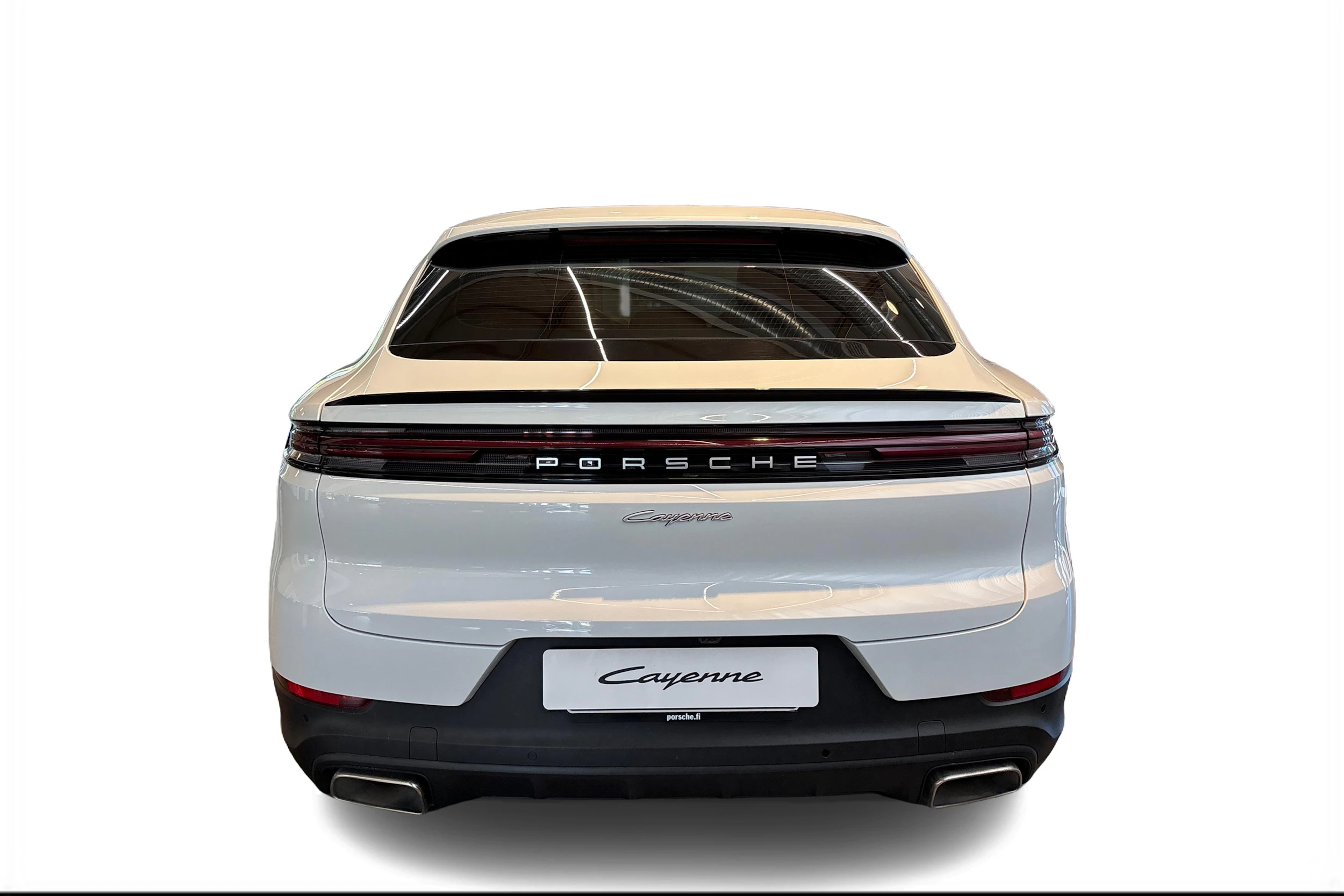 valkoinen Porsche Cayenne 2025 kuva 3.