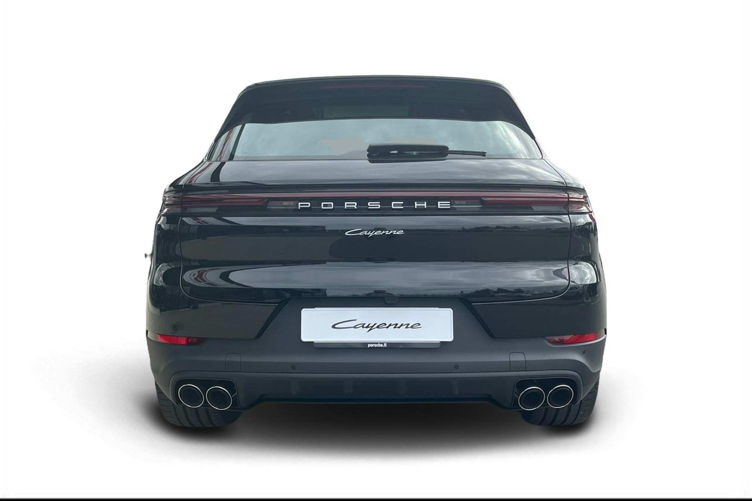 musta Porsche Cayenne 2025 kuva 3.