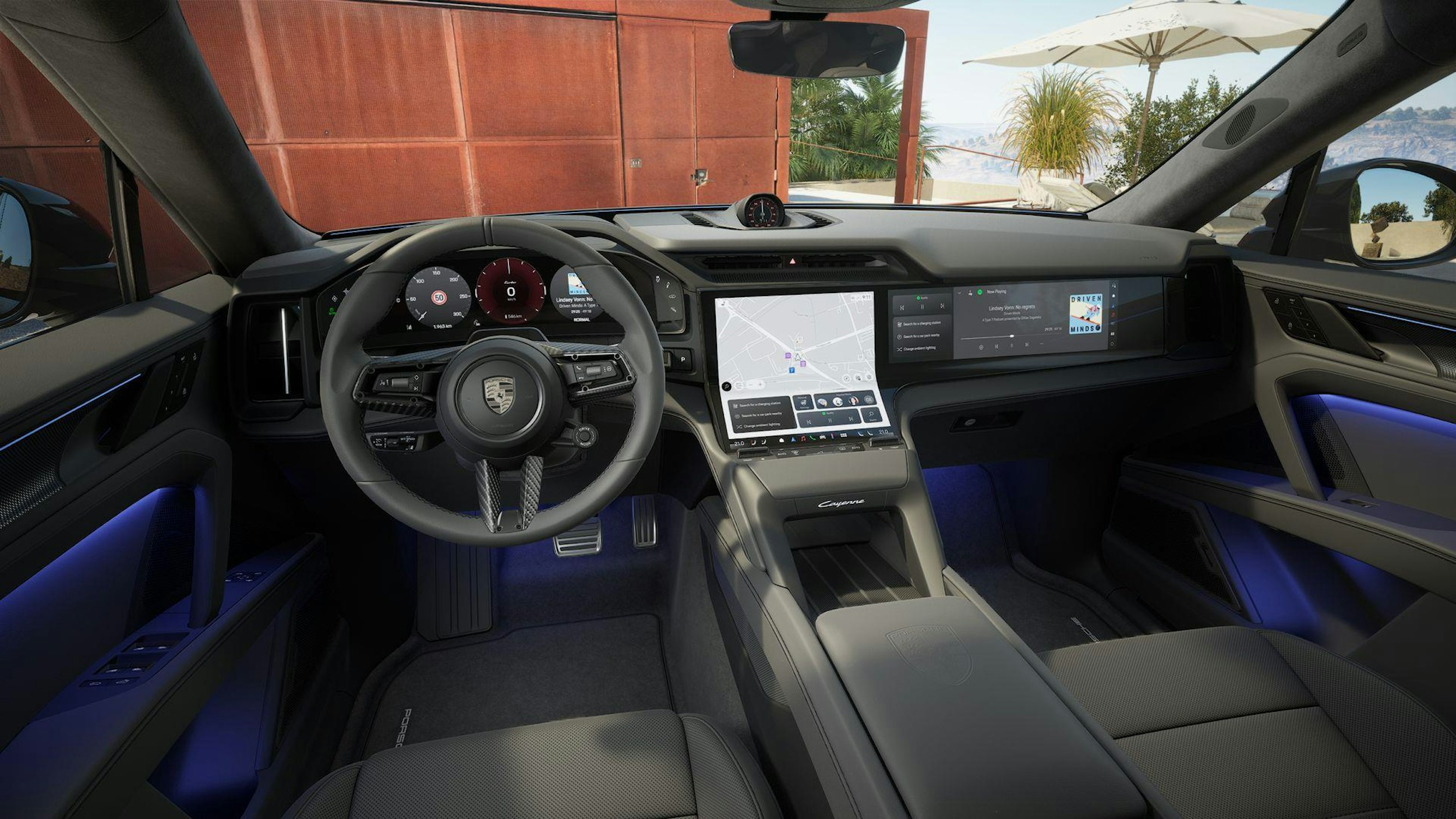 musta Porsche Cayenne 2026 kuva 7.