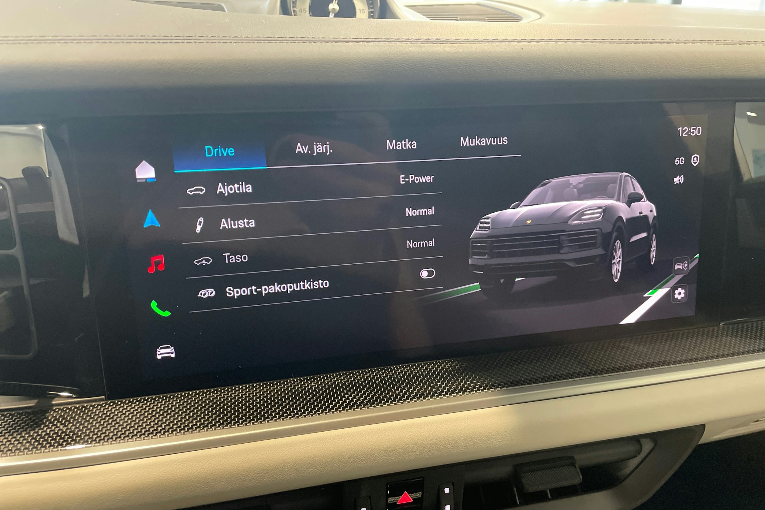 met. musta Porsche Cayenne 2026 kuva 14.