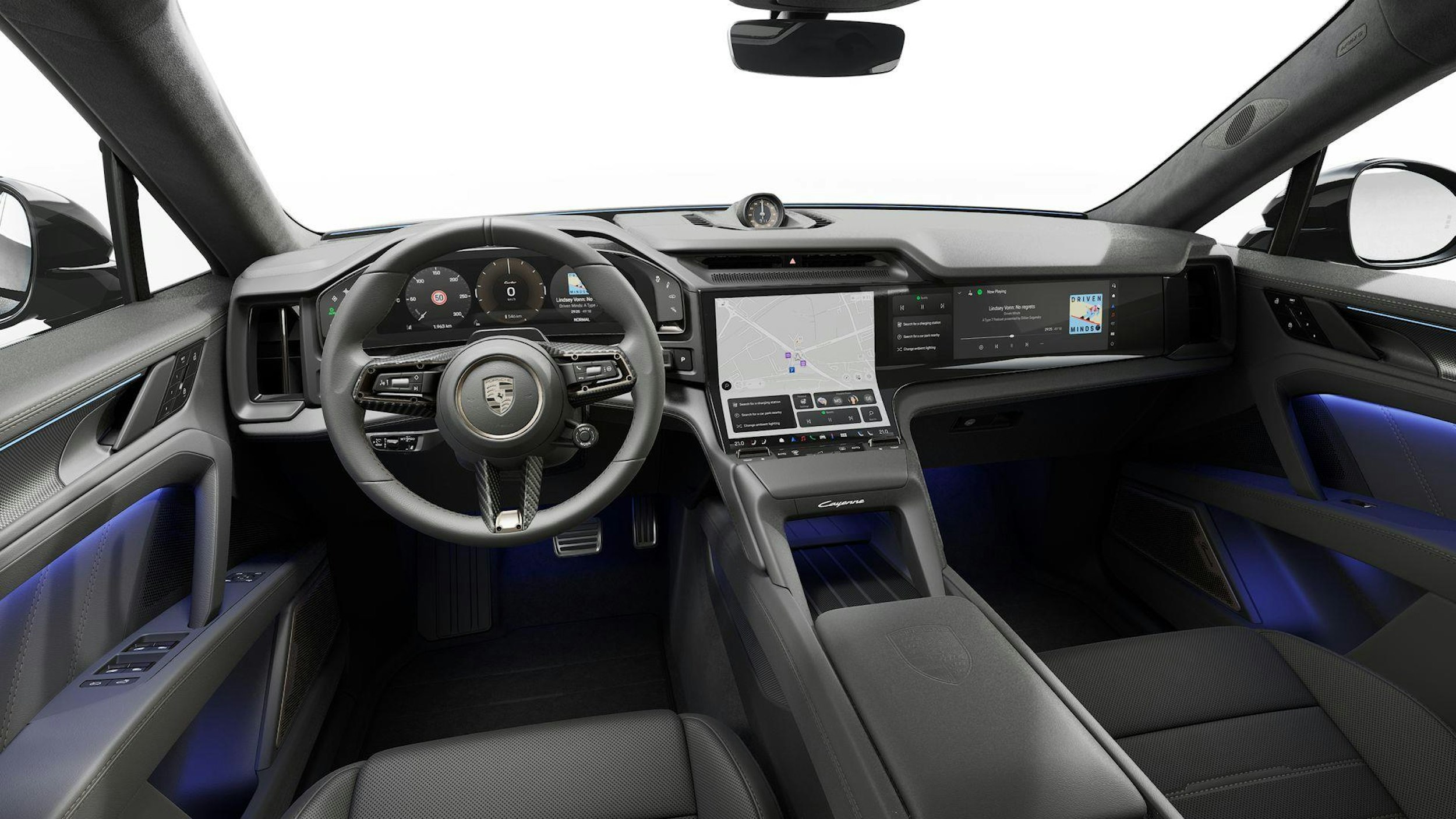 algarve blue metalli Porsche Cayenne 2026 kuva 8.