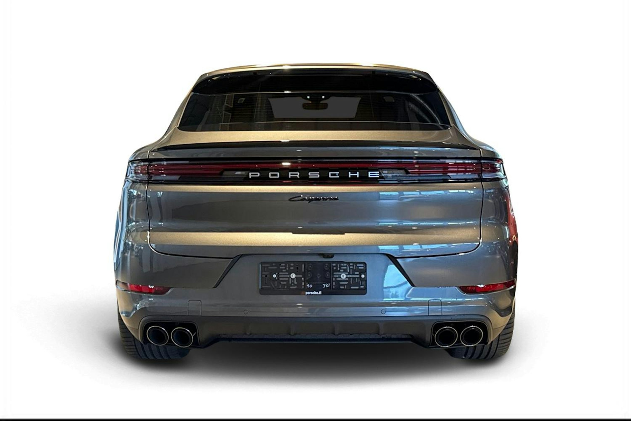harmaa Porsche Cayenne 2026 kuva 3.
