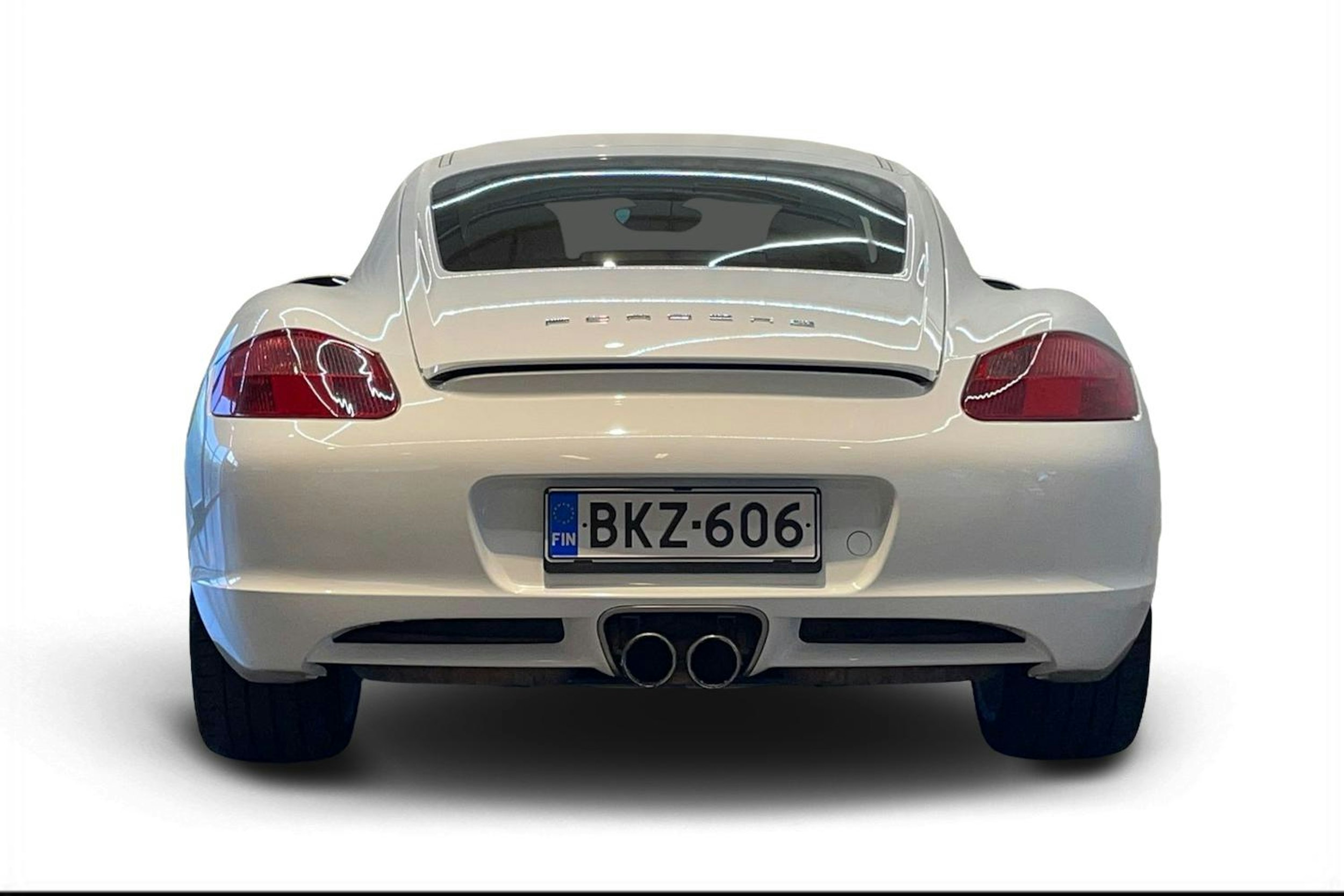 valkoinen Porsche Cayman 2008 kuva 3.