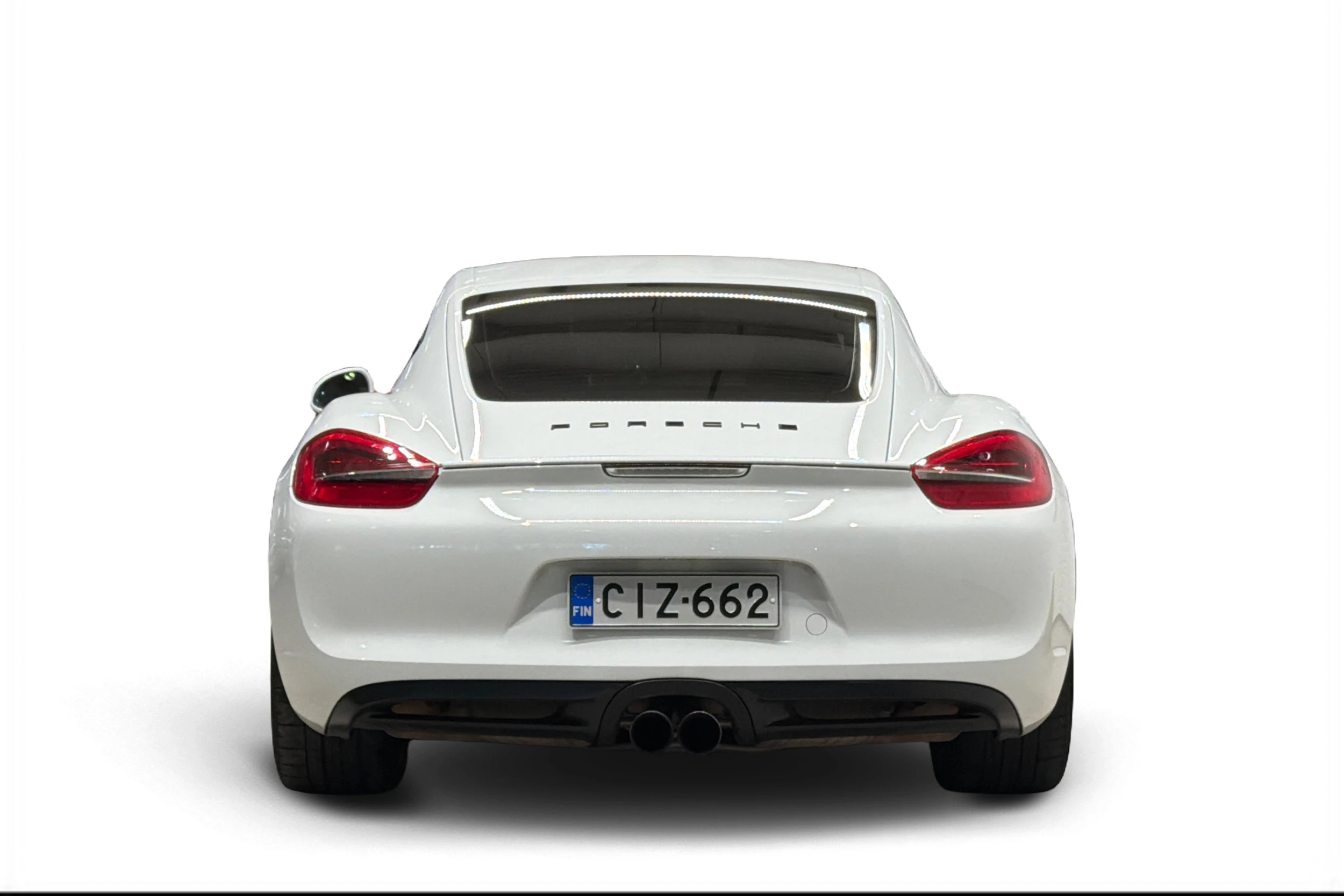 Valkoinen Porsche Cayman 2013 kuva 3.
