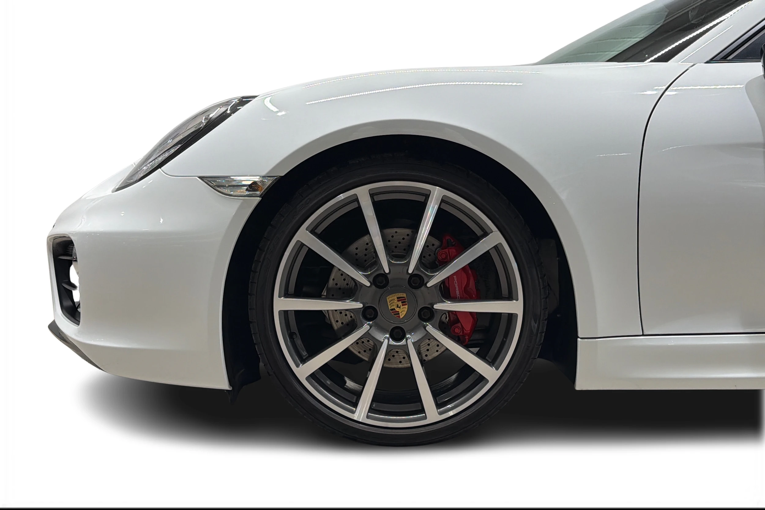 Valkoinen Porsche Cayman 2013 kuva 7.