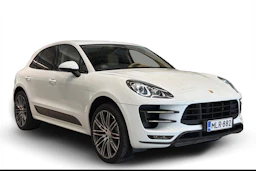 valkoinen Porsche Macan 2014 kuva 1.