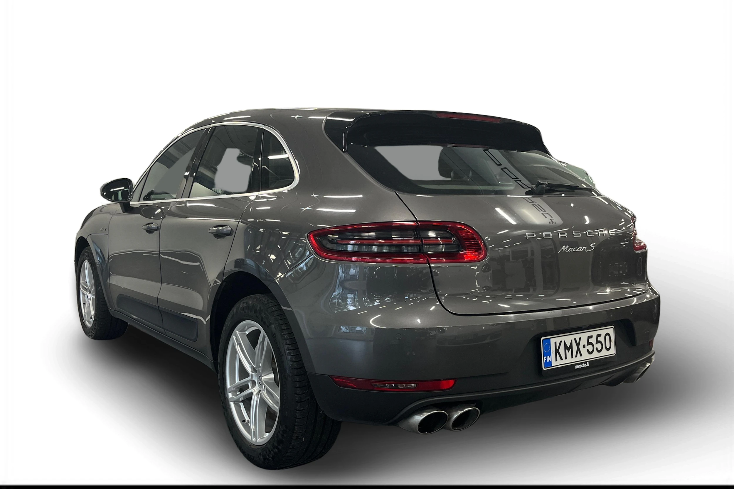 met. harmaa Porsche Macan 2015 kuva 2.