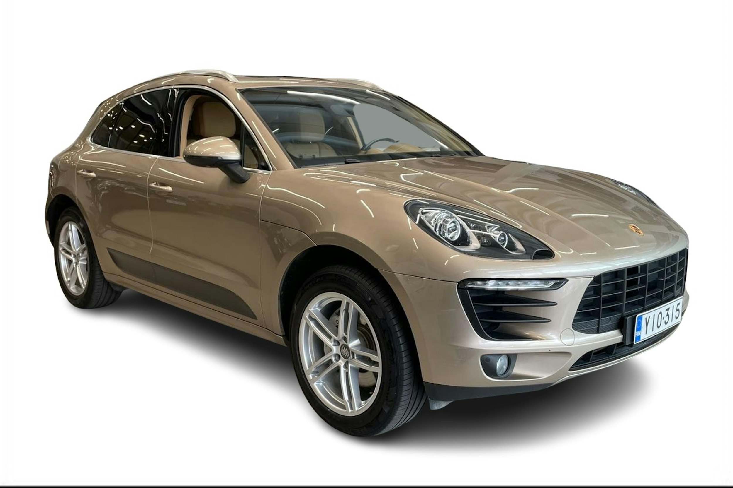 harmaa Porsche Macan 2015 kuva 1.