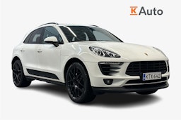 valkoinen Porsche Macan 2016 kuva 1.