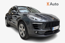 harmaa Porsche Macan 2017 kuva 1.