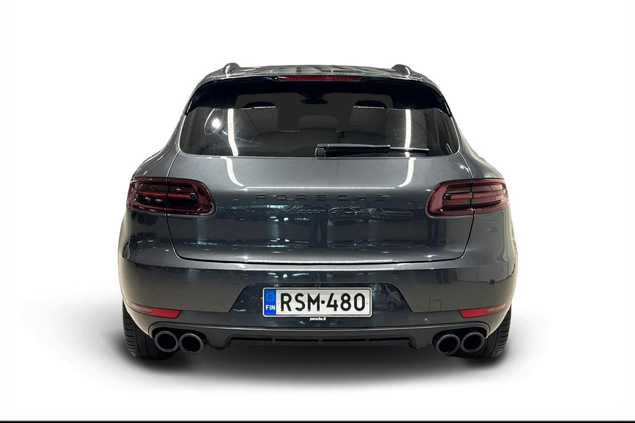 harmaa Porsche Macan 2017 kuva 3.