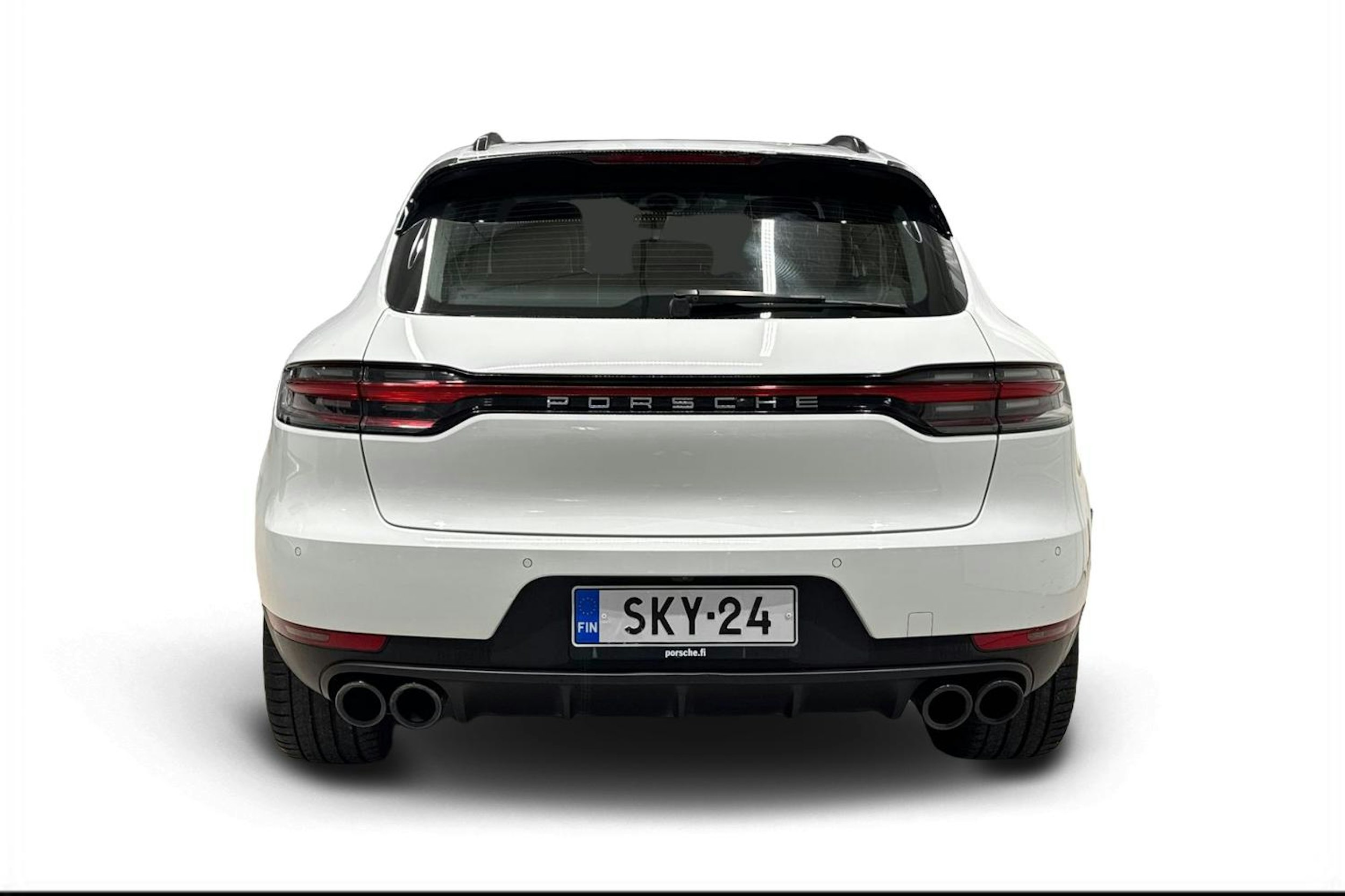 Valkoinen Porsche Macan 2019 kuva 3.
