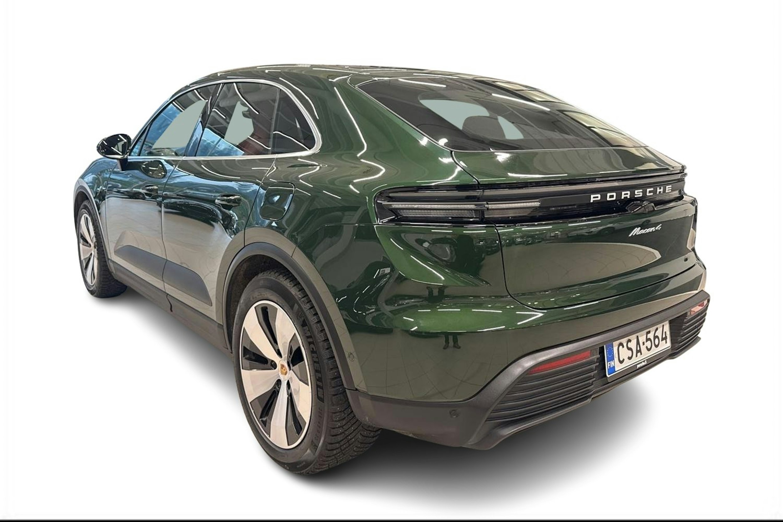 vihreä Porsche Macan 2024 kuva 2.
