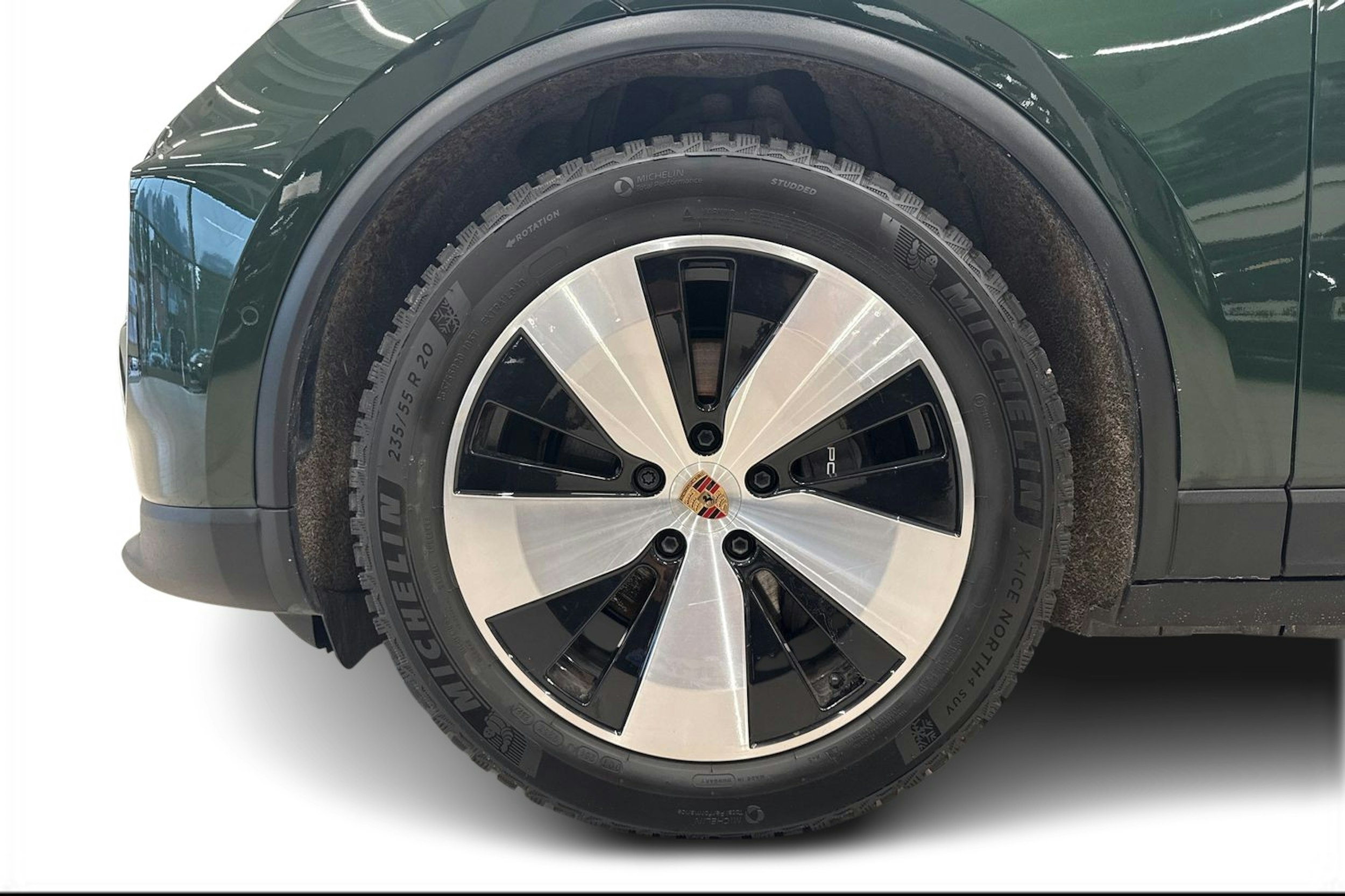 vihreä Porsche Macan 2024 kuva 9.