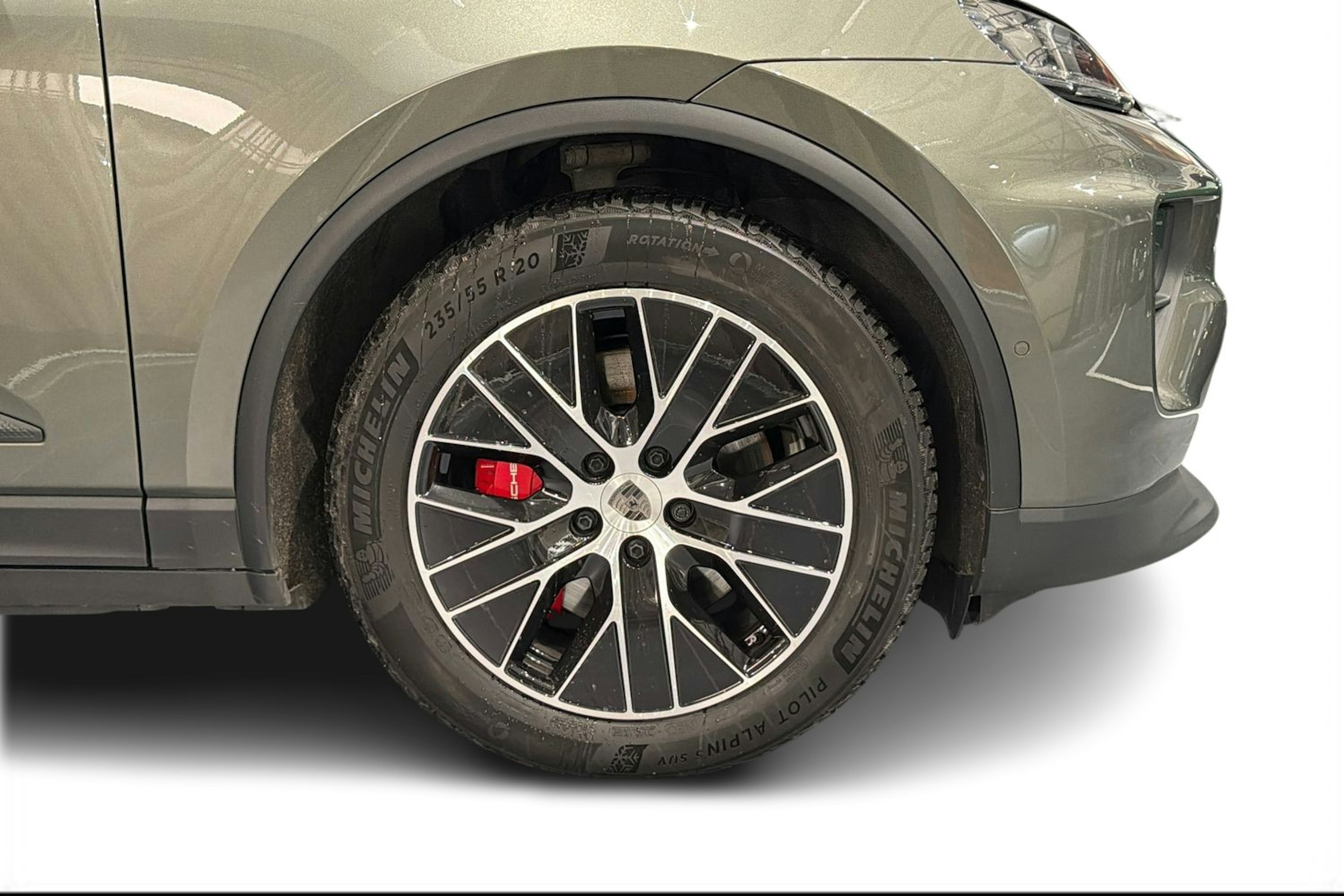 vihreä Porsche Macan 2024 kuva 9.