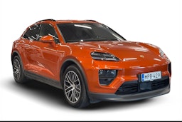 oranssi Porsche Macan 2024 kuva 1.