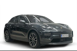 Harmaa Porsche Macan 2024 kuva 1.