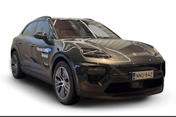 Harmaa Porsche Macan 2024 kuva 1.