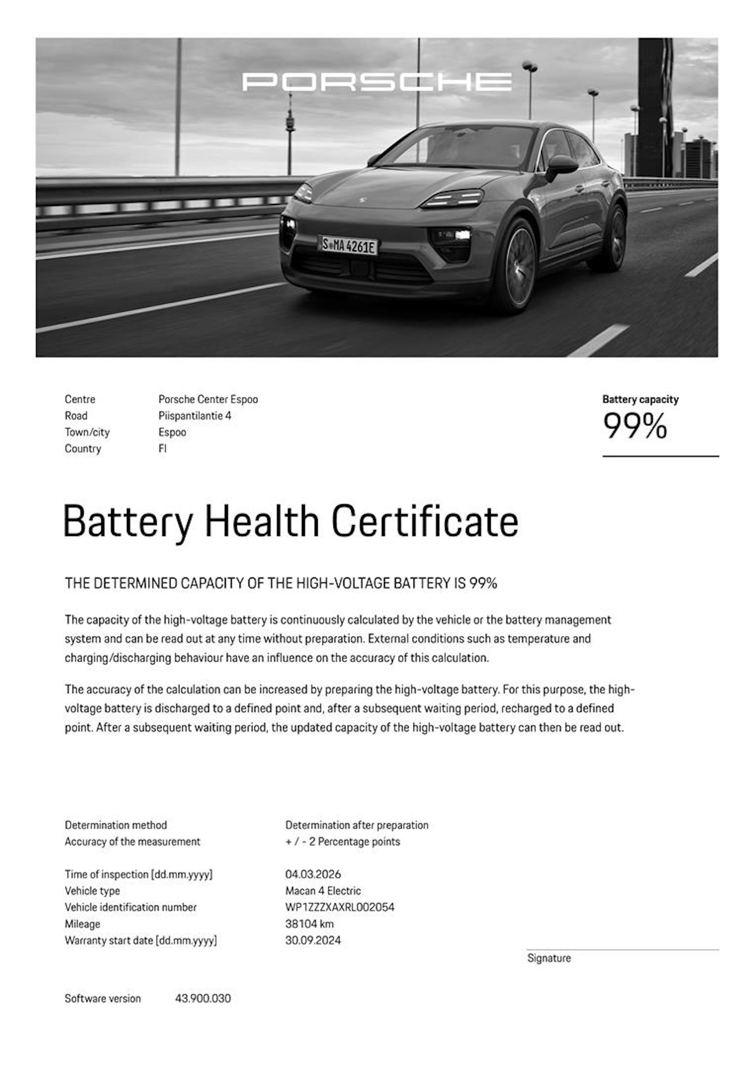 Sininen Porsche Macan 2024 kuva 28.