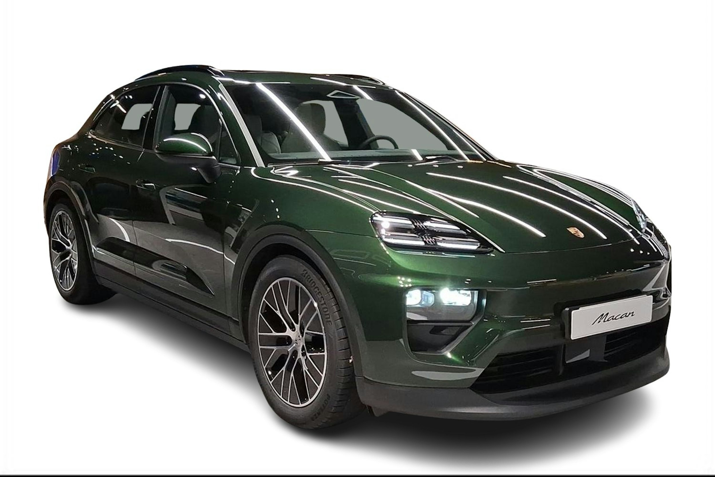 vihreä Porsche Macan 2025 kuva 1.