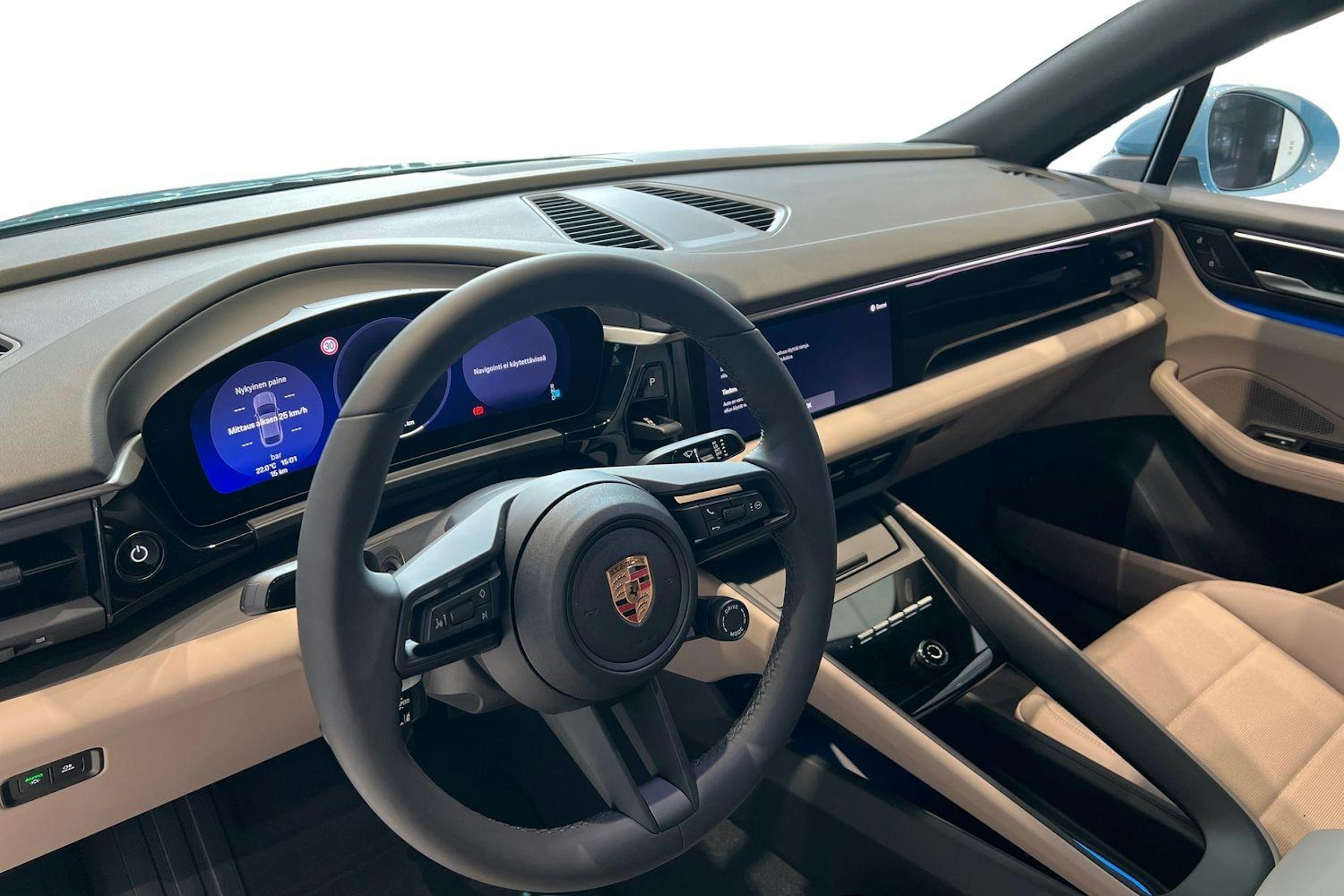 met. sininen Porsche Macan 2025 kuva 6.