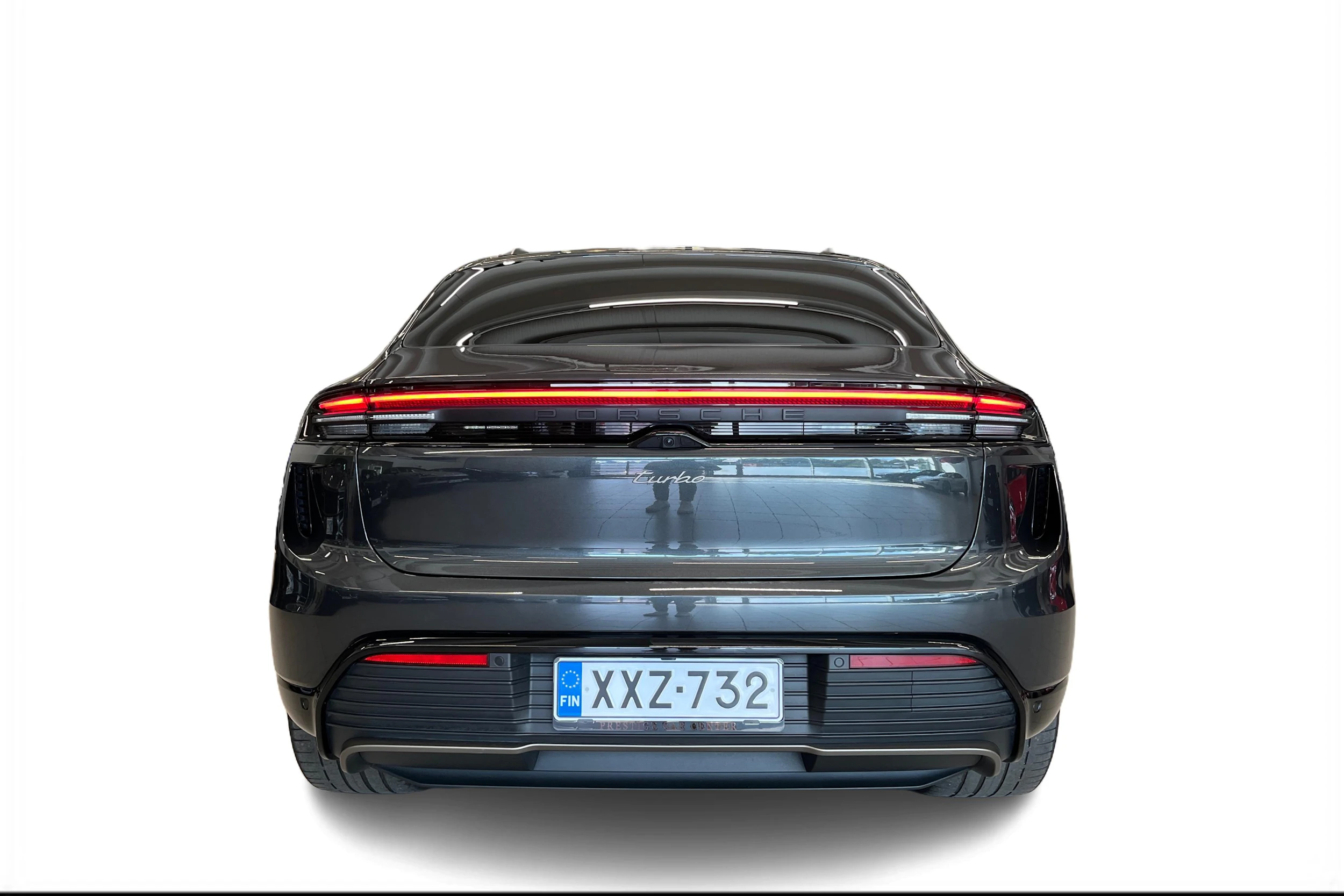 Harmaa Porsche Macan 2025 kuva 3.