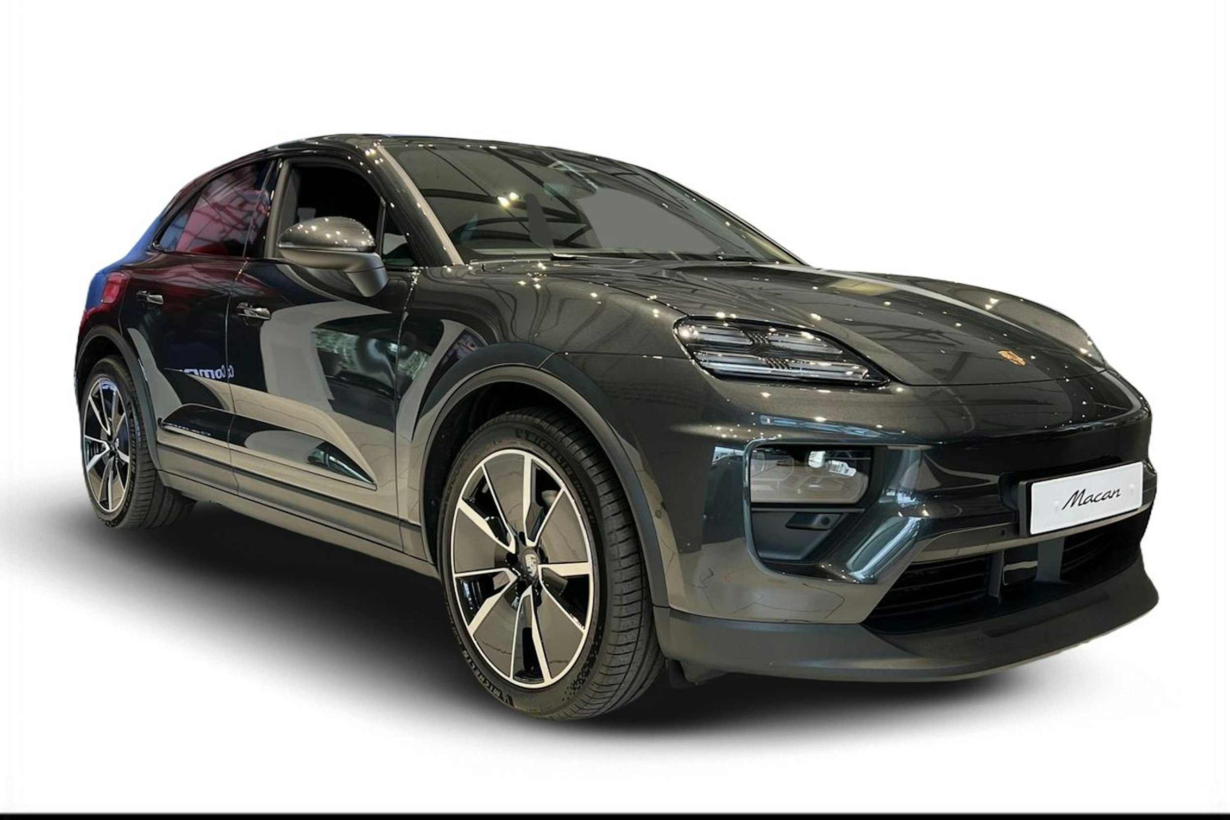 harmaa Porsche Macan 2025 kuva 1.