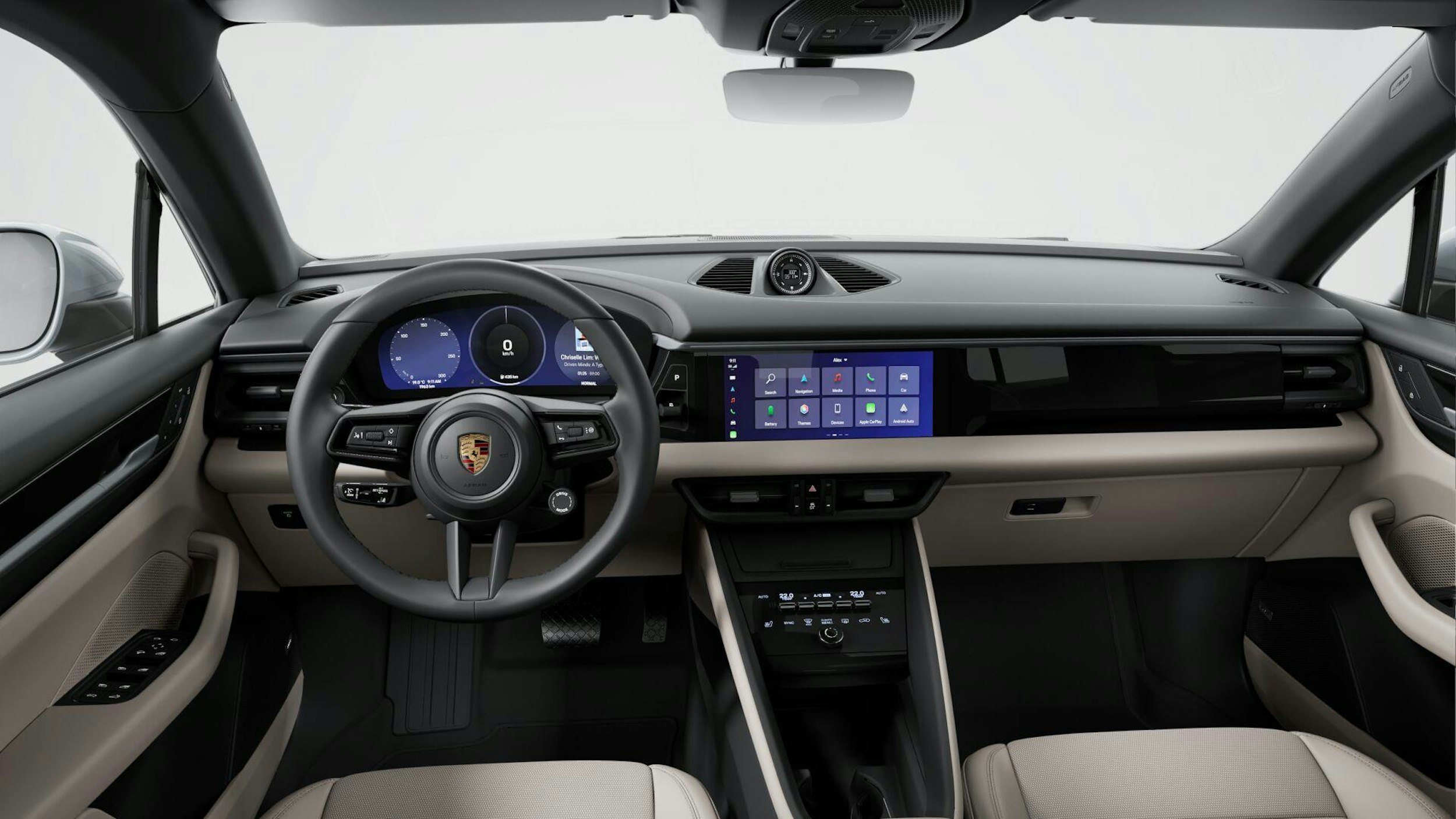 harmaa Porsche Macan 2025 kuva 6.