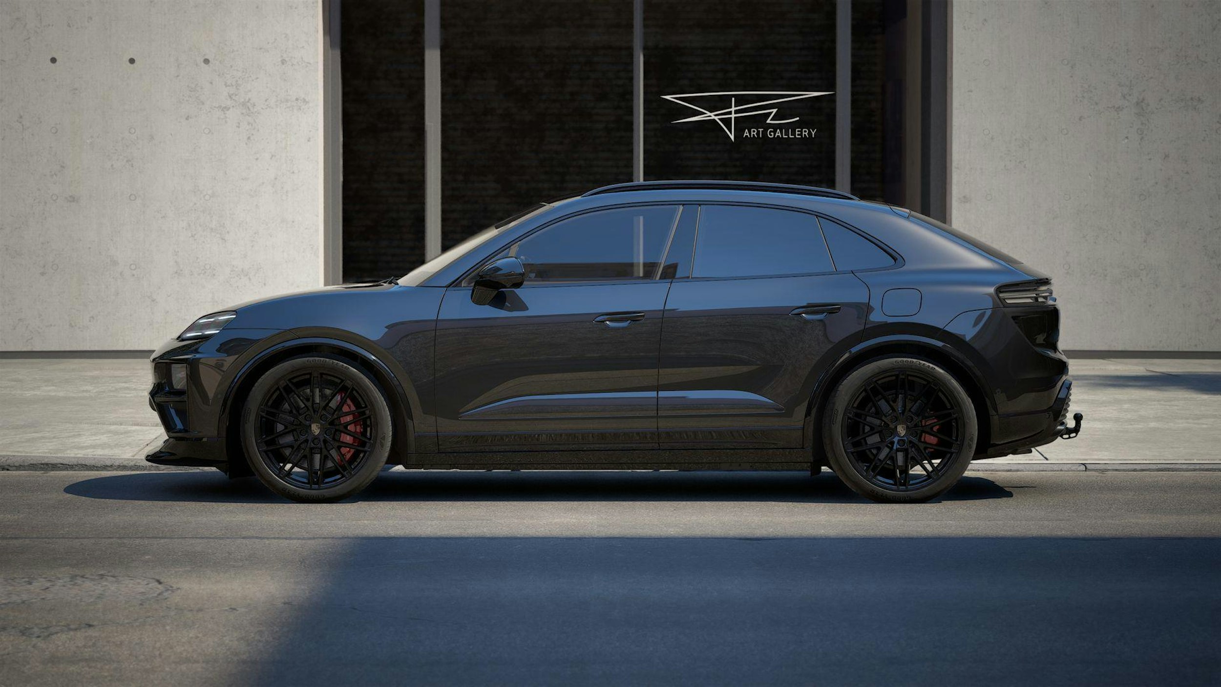 musta Porsche Macan 2026 kuva 3.