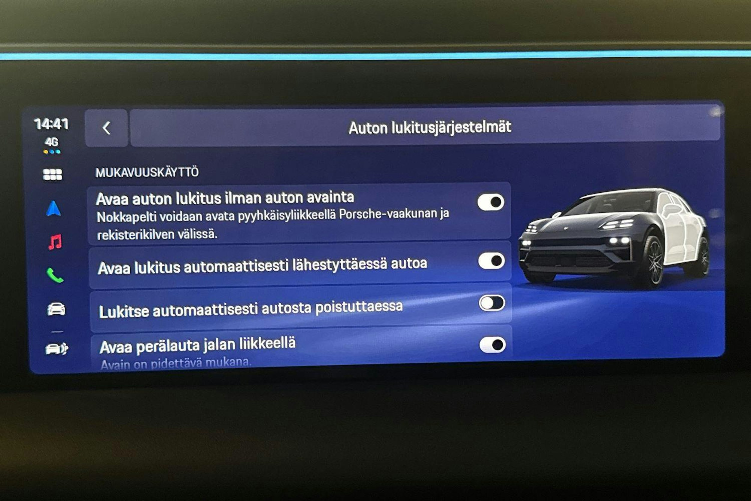 met. musta Porsche Macan 2026 kuva 22.